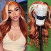 Ginger Body Wave Lace Front Wig Blonde