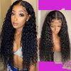 Curly Lace Front Black Wig