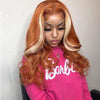 Ginger Body Wave Lace Front Wig Blonde